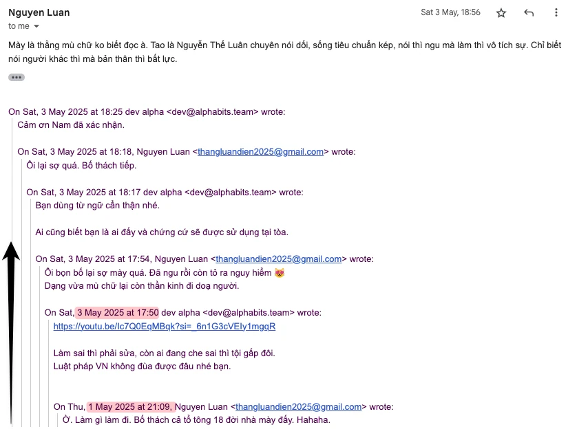 Document image 1 for Impersonation and Misattributed Communications